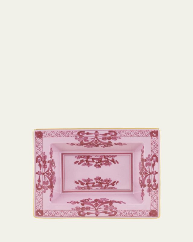 Oriente Italiano Rectangle Change Tray, Porpora